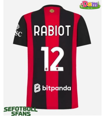 AC Milan Adrien Rabiot #12 Hemmatröja Kvinnor 2026-27 Kortärmad